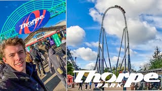 THORPE PARK OPENS FOR 2024 [upl. by Ellerrad796]