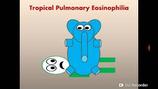 Tropical Pulmonary Eosinophilia TPE Wbancrofti amp Bmalayi حساسية الصدر بسبب دودة داء الفيل [upl. by Leake]