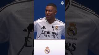 🔊 Kylian Mbappé quot1 2 3 ¡Hala Madridquot [upl. by Fulvi]