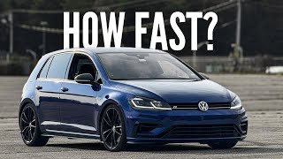 Launching My IE Stage 2 Mk75 Golf R My BEST 060 Time [upl. by Anabelle]