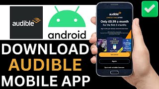 How To Download Audible App On Android Phone Full Tutorial [upl. by Gran]