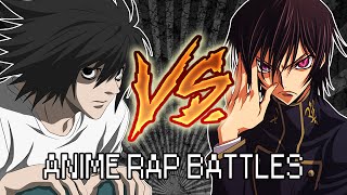 Anime Rap Battles Lelouch Code Geass VS L Death Note [upl. by Aiciled]