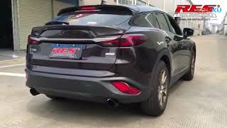 Mazda CX4 RES exhaust system RES排气管 马自达CX4 改装RES中尾段智能电子可变阀门排气系统路试效果 [upl. by Anitsim]