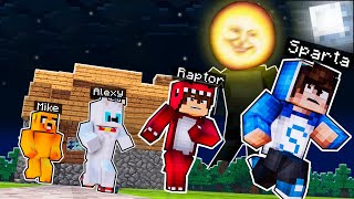 ESO NO ES LA LUNA NO LA MIRES en MINECRAFT😰🌖😱 MINECRAFT ROLEPLAY CREEPYPASTA SPARTA356 [upl. by Coltson]