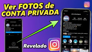 Como VER FOTOS de CONTA PRIVADA no INSTAGRAM  Ver fotos de perfil do insta atualizado [upl. by Anelrac]