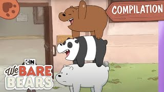 A Wild Day with Cute Bears  3Hour Compilation  Cartoon Network  Cartoons for Kids [upl. by Acinor]