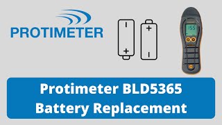 Protimeter BLD5365 POL5365 Battery Replacement  60 Seconds or Less  Simple Easy Fast [upl. by Cassandra489]