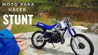 Compró Yamaha DT 125 para hacer Stunt [upl. by Yanarp]