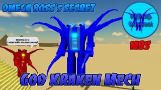 How To Get God Kraken Mech Omega in MEGA Boss Survival  Roblox [upl. by Lissy447]