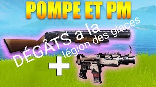 Fortnite blesser la legion des glaces avec des Fusils à pompe ou des Pistoletsmitrailleur [upl. by Kalmick]