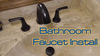 Pfister Ladera Faucet Install [upl. by Goldina]