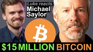 Michael Saylor Predicts 15000000 BITCOIN 500x from 30k [upl. by Lynea750]