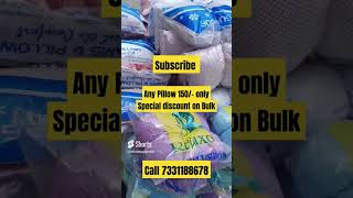 Any Pillow 150 only Bulk orders Special Discount Call 7331188678 [upl. by Adnerak491]