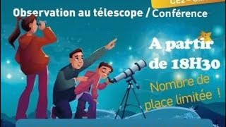 La nuit des étoiles pour l’école Tramontane à Antibes avec le club du GAPRA ￼ [upl. by Hairaza506]