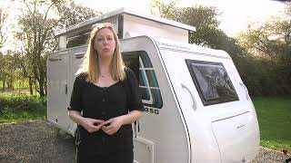 Trigano Silver Trend 350 caravan review Camping amp Caravanning [upl. by Anawad]