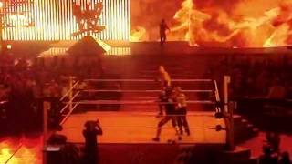 WWE Raw Las Vegas 62711 Kane Pyro [upl. by Nnyl147]