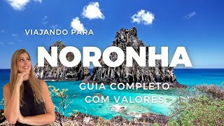 ROTEIRO TOP FERNANDO DE NORONHA  QUANTO CUSTA TOUR MERCADO ILHA TOUR BAR DO MEIOPARTE I Vlog [upl. by Ilellan]