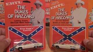 Review Ertl 164 Dukes of Hazzard Boss Hoggs Cadillac TM 1981 [upl. by Aicilef]