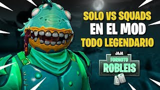 SOLO VS SQUADS EN ORO MACIZO   Fortnite Battle Royale [upl. by Liban19]