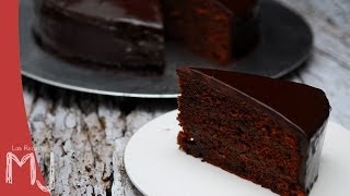 TARTA SACHER  Glaseado de chocolate [upl. by Noorah]