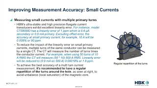 Using Multiple Turns of Wire to Measure Small Currents with a Current Transducer – Best Practice [upl. by Harshman]