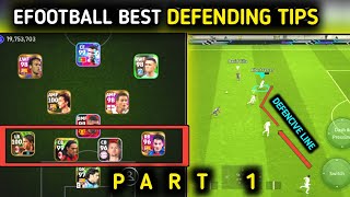 Best Defending tips in efootball  defending tricks  efootball 2024 mobile  efootball defending [upl. by Melly]