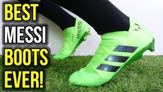 MESSIS 2018 WORLD CUP FOOTBALL BOOTS  ADIDAS NEMEZIZ MESSI 181 REVIEW  ON FEET [upl. by Nyrroc783]