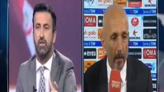 SPALLETTI si INCAZZA con PANUCCI e BESTEMMIA in studio  post PescaraRoma 14 HD 240417 [upl. by Enifesoj]