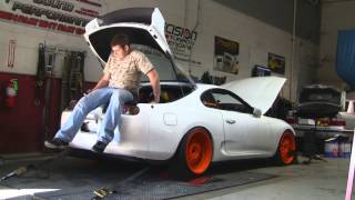 Luis RHD SP Supra Dyno  759whp 672wtq  32psi [upl. by Arahk527]