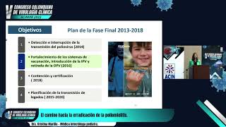 El camino hacia la erradicación de la poliomielitis  Dra Cristina Mariño [upl. by Airod]