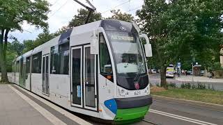 Tram in Szczecin Poland 🇵🇱 [upl. by Moht289]