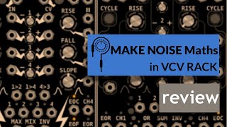 Floats for VCV Rack  Make Noise Maths Emulation [upl. by Nitsug962]