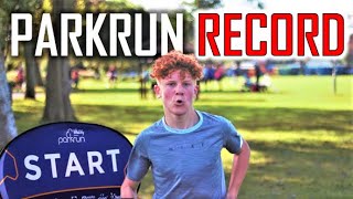 BREAKING PARKRUN RECORD [upl. by Ossy]