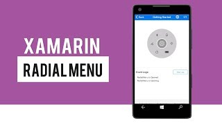 Xamarin Radial Menu Control  Did You Know [upl. by Rauch]