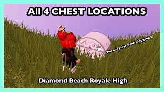 All 4 CHEST LOCATIONS IN ROYALE HIGH 🎆Fourth Of July Event🎆 •Roblox• [upl. by Konstance]