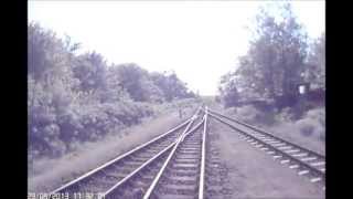 Wangerooge Inselbahn Fahrt zum Anleger [upl. by Boehmer]