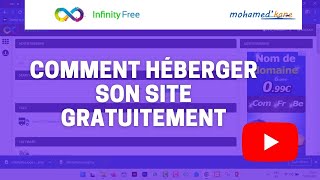 COMMENT HEBERGER son site GRATUITEMENT avec INFINITYFREE [upl. by Luaped528]