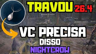 NIGHTCROW  TRAVAMOS E AGORA  PASSO A PASSO PARA VOCÊ DESTRAVAR NO JOGO nightcrows [upl. by Elag]