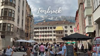 Innsbruck Austria 🇦🇹  A Visual Adventure through the heart of the alps  4K HDR [upl. by Christensen]