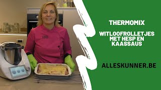 Thermomix witloofrolletjes met hesp en kaassaus [upl. by Peppy]