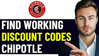 HOW TO GET BEST CHIPOTLE DISCOUNT PROMO CODES IN 2024 UPDATED [upl. by Mackie]