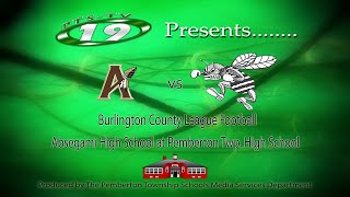 Pemberton Township high School Varsity Football vs Absegami [upl. by Siari]