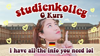 Study in Germany  Studienkolleg in Germany  G Kurs [upl. by Giulio491]