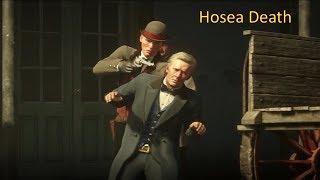 Red Dead Redemption 2 Hosea Death Scene [upl. by Bran822]