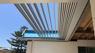 LouvreTec Retractable Roof  220 Original Louvres [upl. by Ynnor890]