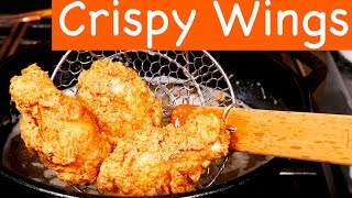 KFC Style Crispy Chicken Wings Recipe by SooperChef [upl. by Grey]