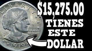 VALIOSA MONEDA DE UN DOLLAR VALOR 15288 00 SUSAN B ANTHONY COIN [upl. by Alded892]