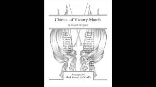 Chimes of Victory March 1947 by Joseph Bergeim  Arr Mark Grauer ASCAP [upl. by Rimaa]