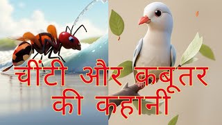 चींटी और कबूतर की कहानी  Hello Cartoon  2023  Hindi [upl. by Battat]