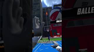 Day 13 of making a three pointer bigballersvr [upl. by Angrist601]